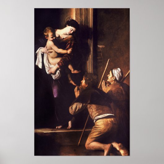 Madonna di Loreto-Caravaggio Poster (Voorkant)