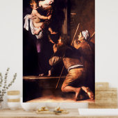 Madonna di Loreto van Caravaggio (c 1604-06) Poster (Keuken)