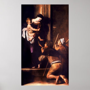 Madonna di Loreto van Caravaggio (c 1604-06) Poster