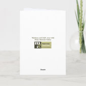 Madonna door de Kerstkaarten van Marianne Feestdagen Kaart (Achterkant)