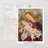 Madonna door Mathis Grunewald Gothart Briefkaart (Voorkant / Achterkant)