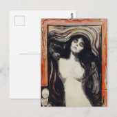 Madonna | Edvard Munch | Briefkaart (Voorkant / Achterkant)