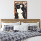 Madonna | Edvard Munch | Canvas Afdruk (Insitu (Slaapkamer))