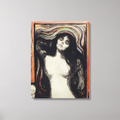 Madonna | Edvard Munch | Canvas Afdruk (Voorkant)