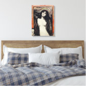 Madonna | Edvard Munch | Canvas Afdruk (Insitu (Slaapkamer))