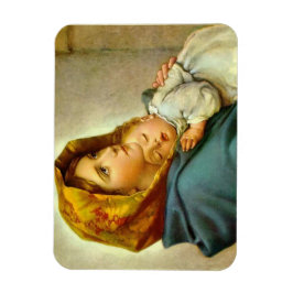 Madonna en Baby A Moederliefde is eeuwig Magneet