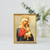  Madonna en Briefkaart met kerst voor kinderen (Staand voorkant)