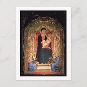 Madonna en Child, 1347 Briefkaart