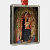 Madonna en Child, 1347 Metalen Ornament (Rechts)