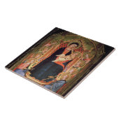 Madonna en Child, 1347 Tegeltje (Zijkant)