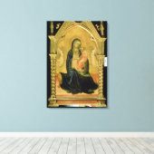 Madonna en Child, 1400 Canvas Afdruk (Insitu (Houten vloer))