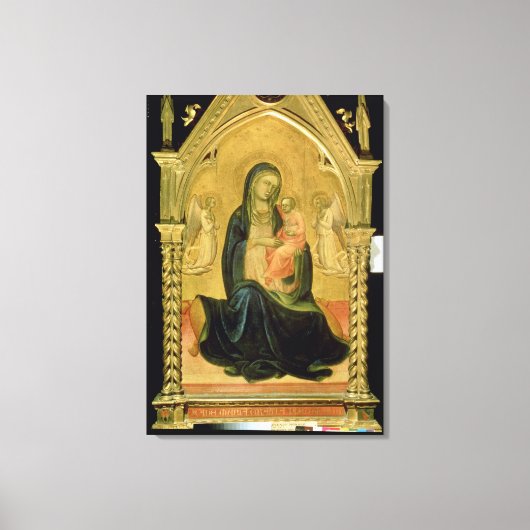 Madonna en Child, 1400 Canvas Afdruk (Voorkant)