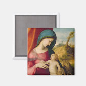 Madonna en Child, 1512-14 Magneet (Voorkant / Achterkant)