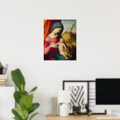 Madonna en Child, 1512-14 Poster (Thuiskantoor)