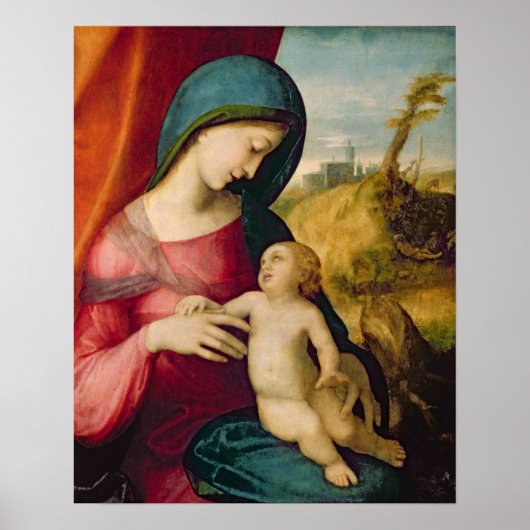 Madonna en Child, 1512-14 Poster (Voorkant)