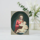 Madonna en Child, 1598 Briefkaart (Staand voorkant)