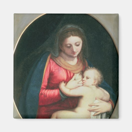Madonna en Child, 1598 Magneet (Voorkant)