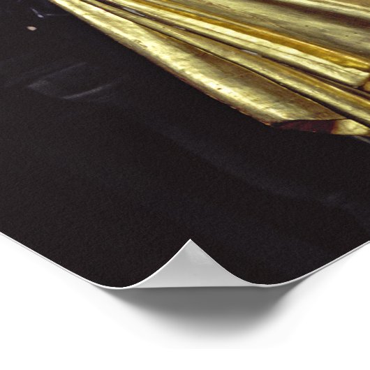 Madonna en Child, 17e eeuw (gelaagd hout) Poster (Hoek)