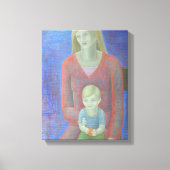Madonna en Child 2014 Canvas Afdruk (Voorkant)