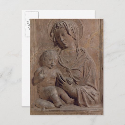Madonna en Child 2 Briefkaart (Voorkant / Achterkant)