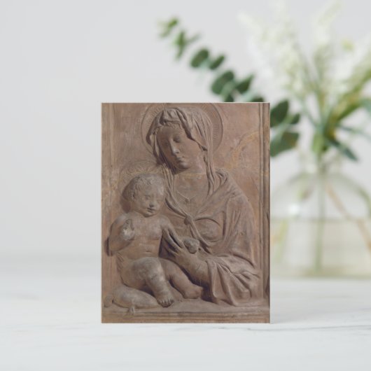 Madonna en Child 2 Briefkaart (Staand voorkant)