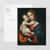 Madonna en Child 2 Briefkaart (Voorkant / Achterkant)