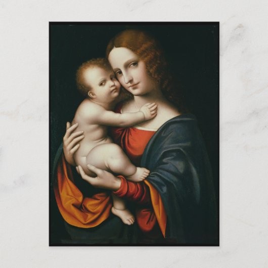 Madonna en Child 2 Briefkaart (Voorkant)