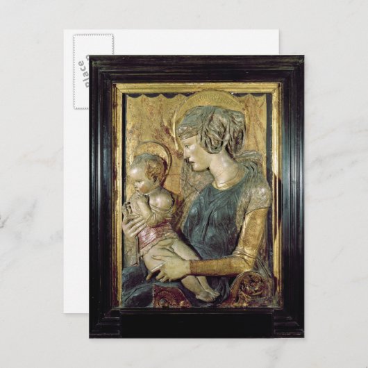 Madonna en Child 2 Briefkaart (Voorkant / Achterkant)
