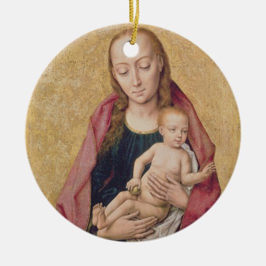 Madonna en Child 2 Keramisch Ornament (Voorkant)