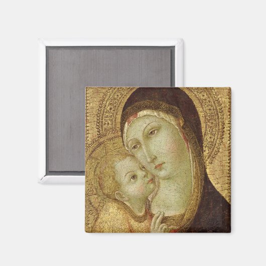 Madonna en Child 2 Magneet (Voorkant / Achterkant)