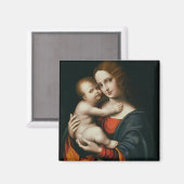 Madonna en Child 2 Magneet (Voorkant / Achterkant)