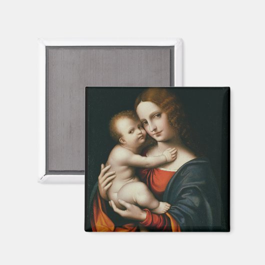 Madonna en Child 2 Magneet (Voorkant / Achterkant)