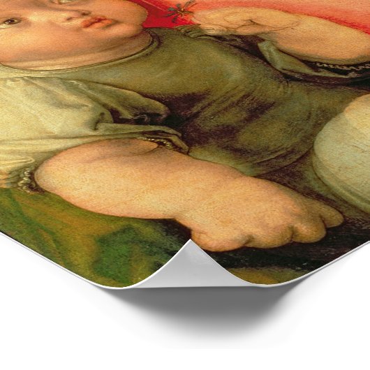 Madonna en Child 2 Poster (Hoek)