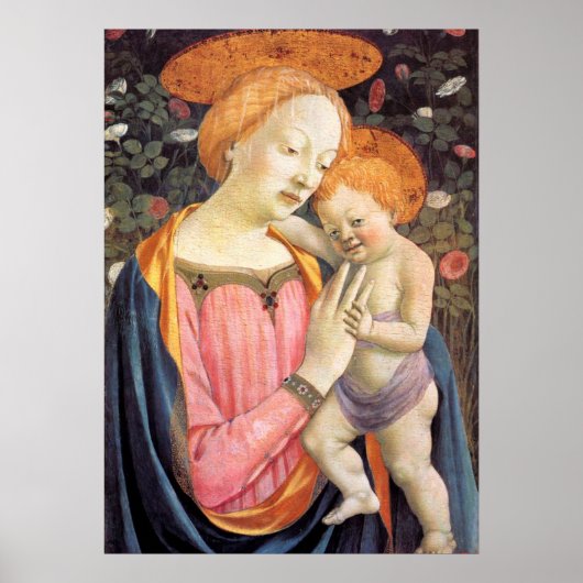 Madonna en Child 2 - Veneziano - c1432 Poster (Voorkant)