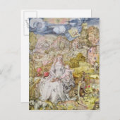 Madonna en Child 3 Briefkaart (Voorkant / Achterkant)