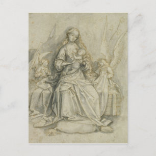 Madonna en Child 3 Briefkaart