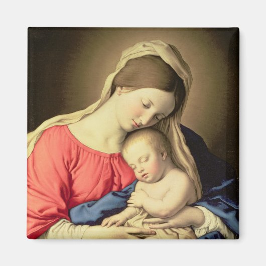 Madonna en Child 3 Magneet (Voorkant)
