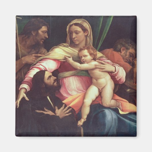 Madonna en Child 3 Magneet (Voorkant)
