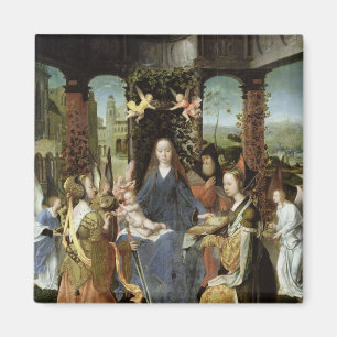 Madonna en Child 3 Magneet