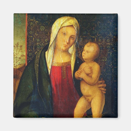Madonna en Child 3 Magneet (Voorkant)