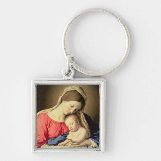 Madonna en Child 3 Sleutelhanger (Voorkant)