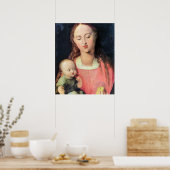Madonna en Child - Albrecht Durer - c1526 Poster (Keuken)