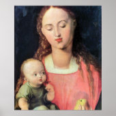 Madonna en Child - Albrecht Durer - c1526 Poster (Voorkant)