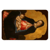 Madonna en Child art magnet Magneet (Horizontaal)