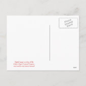 Madonna en Child B. Fungai-kerstkaart Feestdagenkaart (Achterkant)