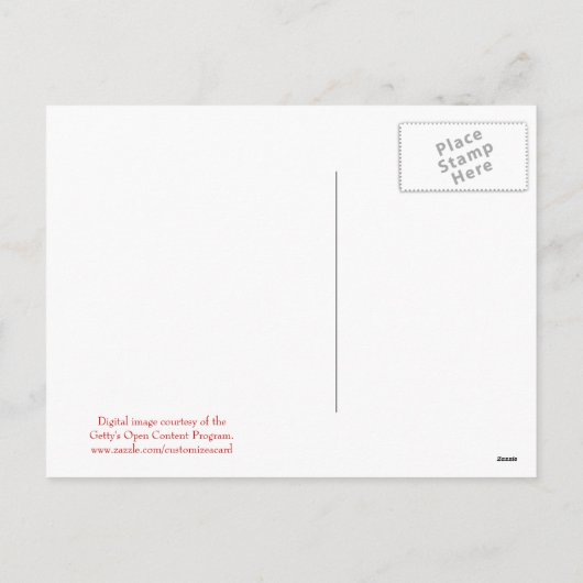 Madonna en Child B. Fungai-kerstkaart Feestdagenkaart (Achterkant)