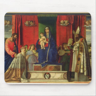 Madonna en Child (Barbarigo Altarpart) 1488 Muismat