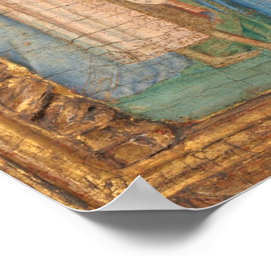 Madonna en Child - Bernardo Daddi Fine Art Poster (Hoek)