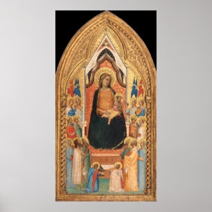 Madonna en Child - Bernardo Daddi Fine Art Poster