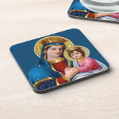 Madonna en Child Bier Onderzetter (Linkerzijde)